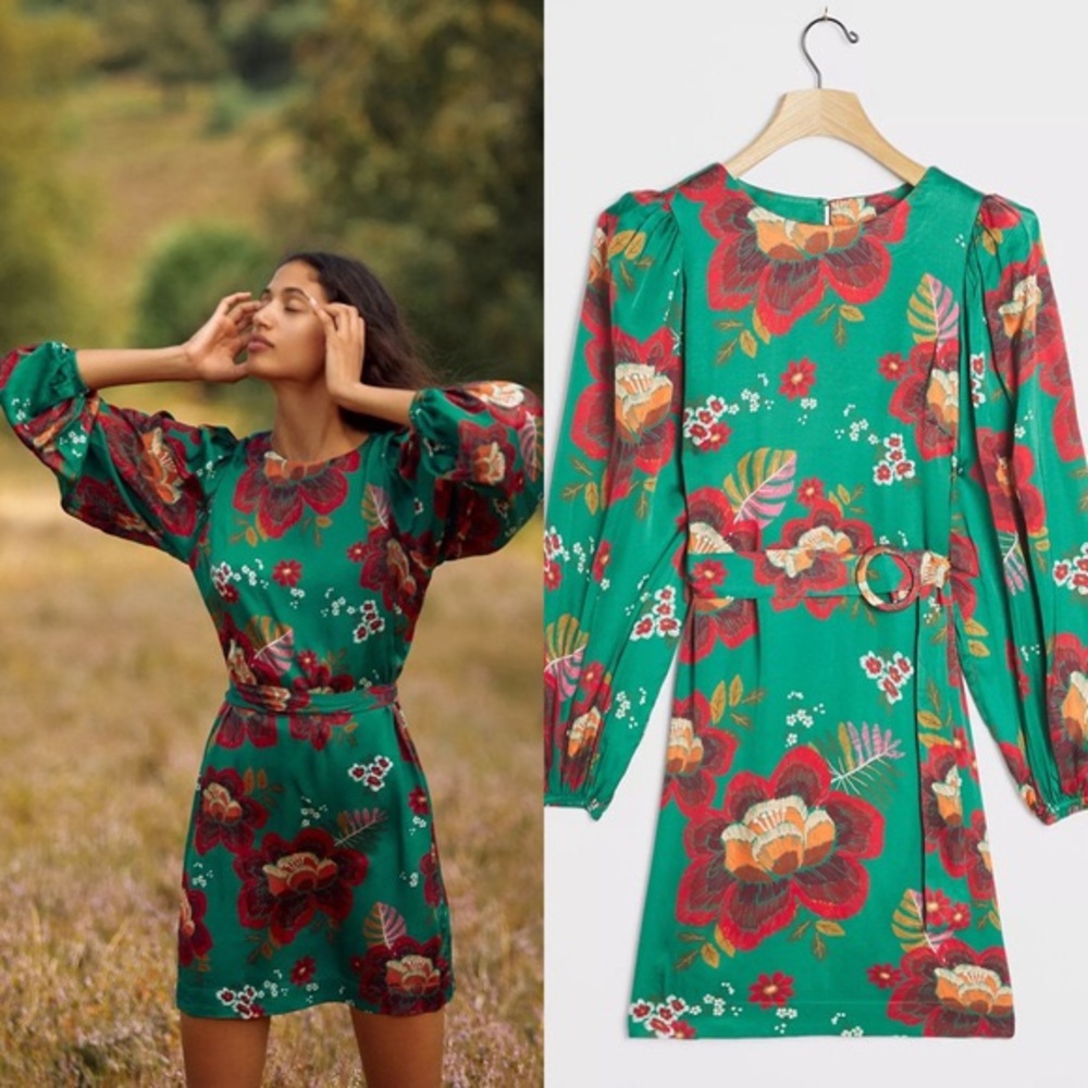 Farm Rio Marenka mini dress XS